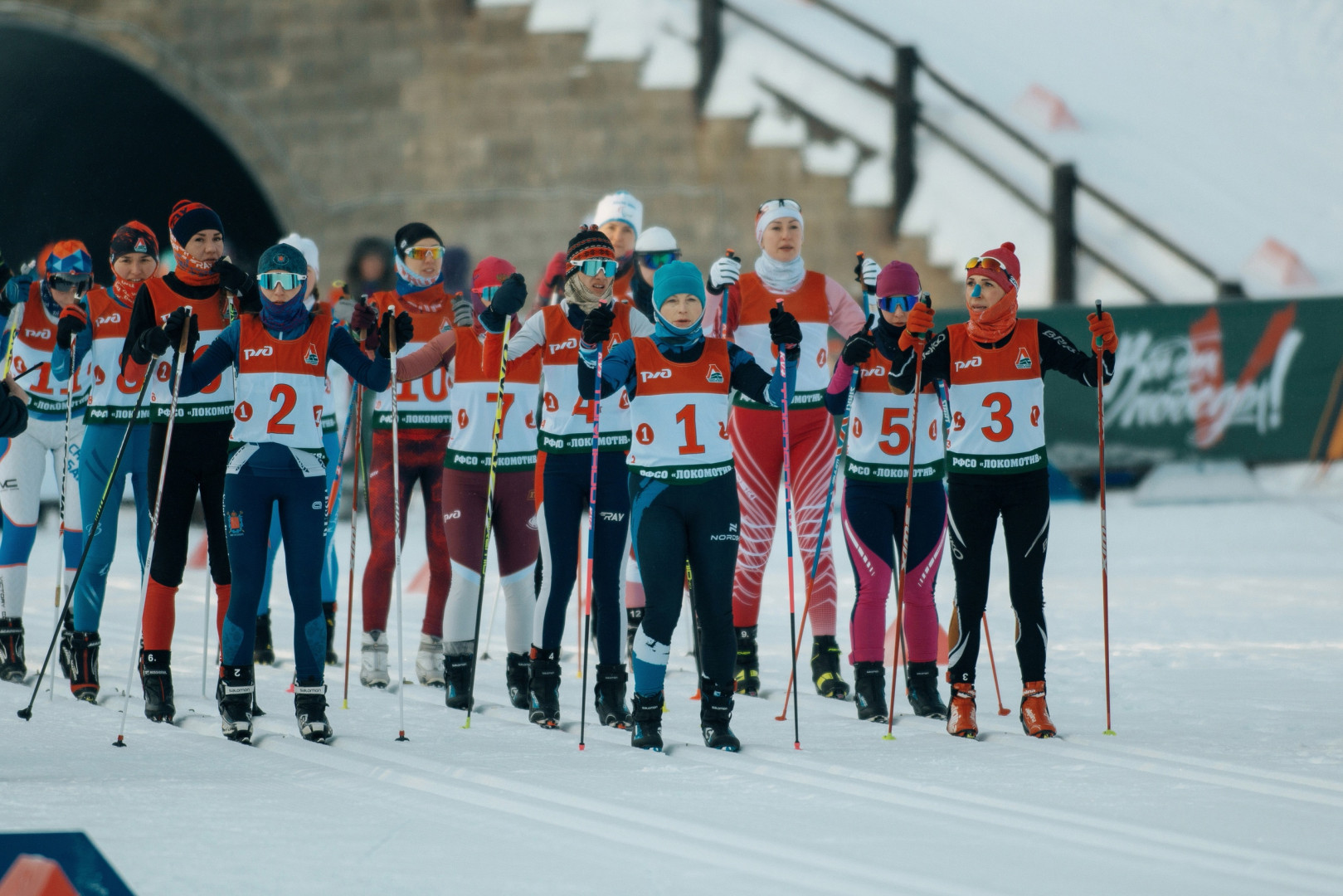«Сибинформбюро» провел трансляцию чемпионата по лыжным гонкам среди работников РЖД! 